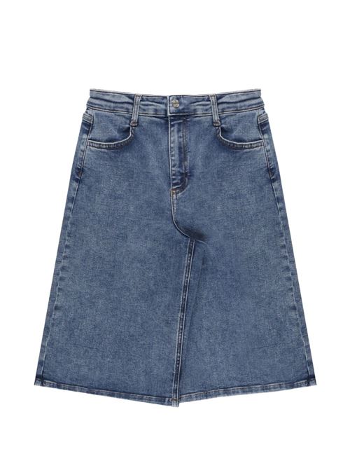 Bermuda bambina Twinset denim blu TWINSET Kids | 261GJ206503451